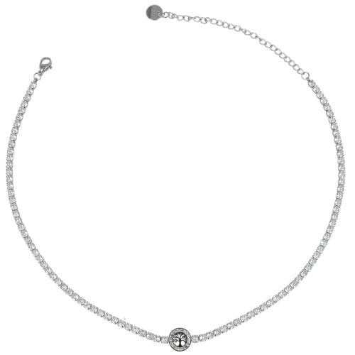 Girocollo strass albero della vita