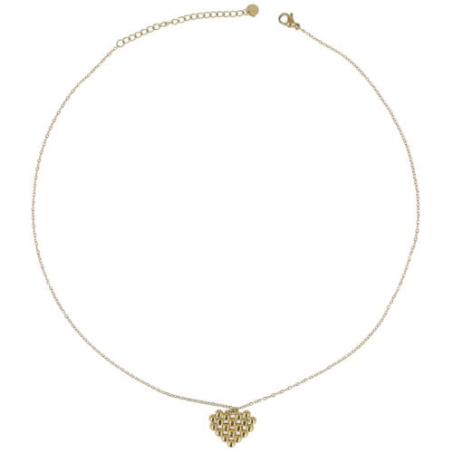 Collana cuore dorato