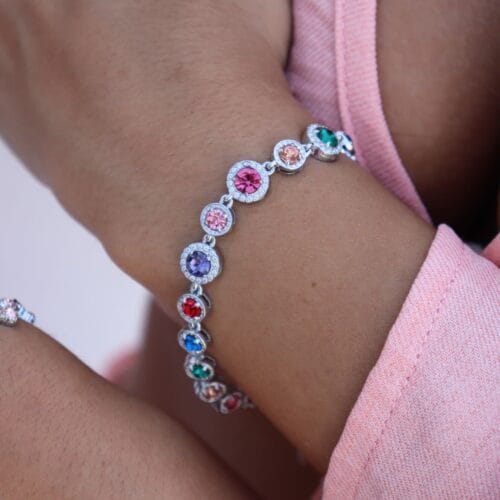 Bracciale raimbow tennis