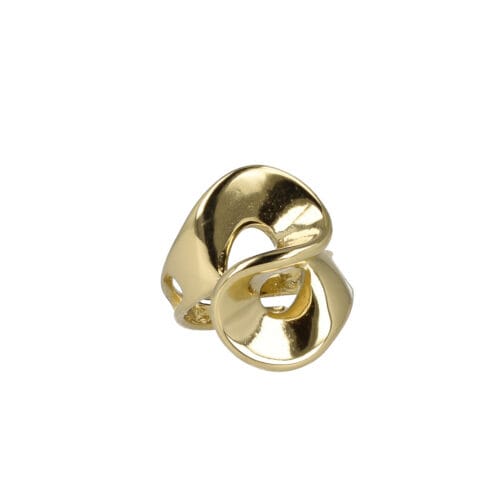 Anello Twist in Acciaio