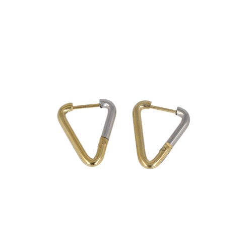Orecchini Hoops A Triangolo