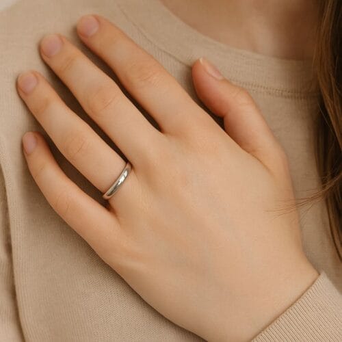 Anello a Fede Argento