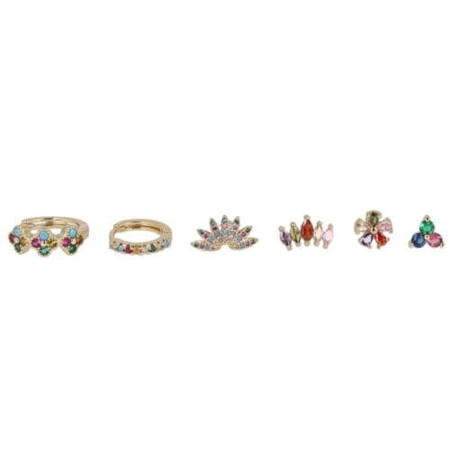 Set di Orecchini Color Sparkle