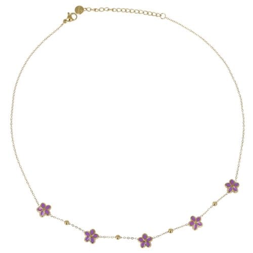 Collana Fiori di Mezzanotte