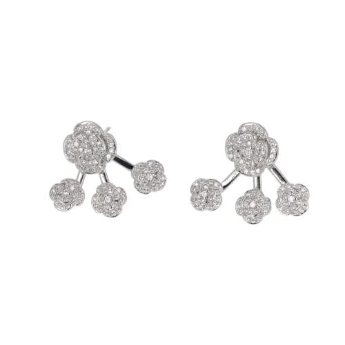 Orecchini Bloom Drops con Jacket