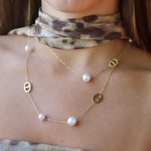 Collana lunga Charme