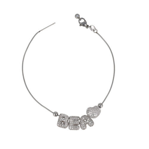 Bracciale Mini Love Letters – Rodio