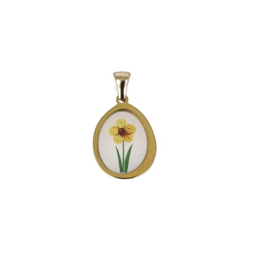 Ciondolo Fiore Giallo