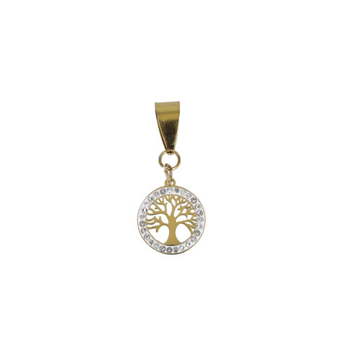 Ciondolo Albero della Vita con Cristalli