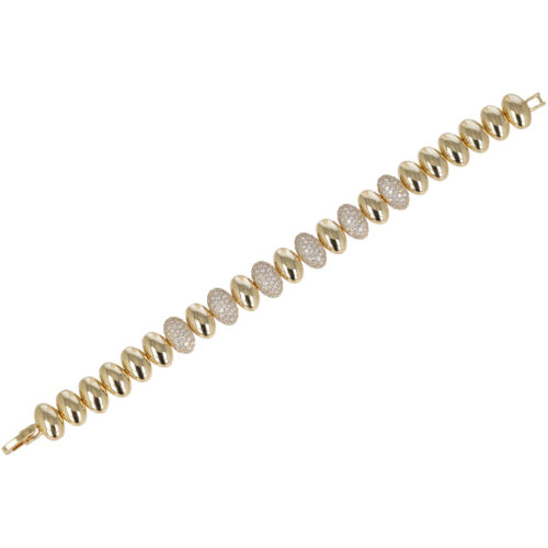 Bracciale Oval Pavé Carolgi – Con Strass