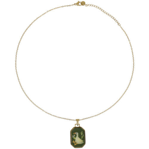 Collana Oca - Acciaio finitura Gold