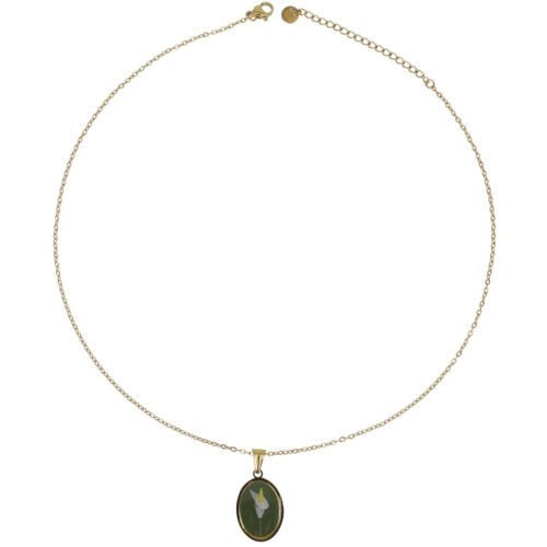 Collana Calla - Acciaio finitura Gold