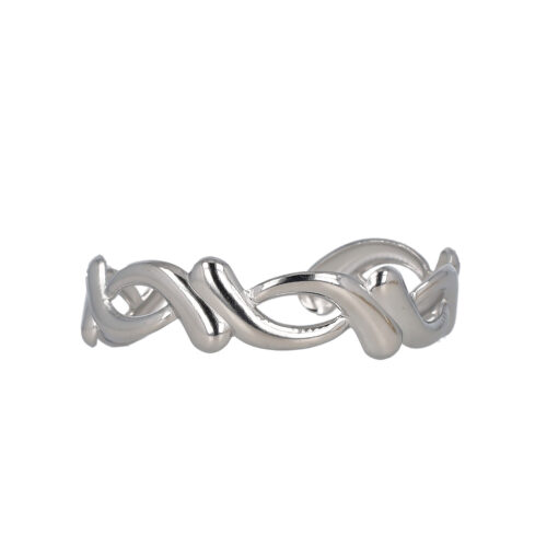 Bracciale Infinity Wave - Acciaio