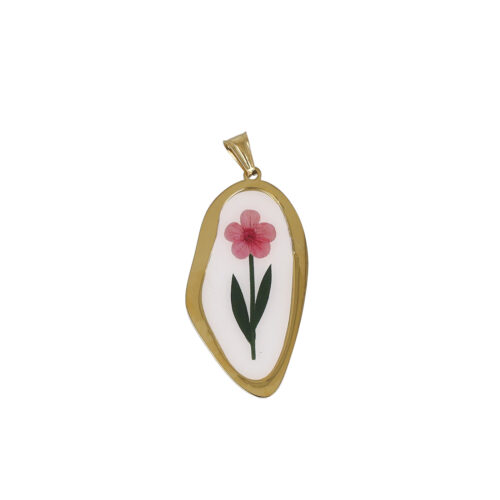 Ciondolo Bloom Essence - Acciaio