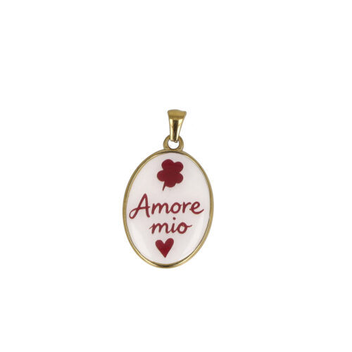 Ciondolo “Amore Mio”– Acciaio