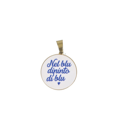 Ciondolo “Nel Blu Dipinto di Blu” – Icona Italiana