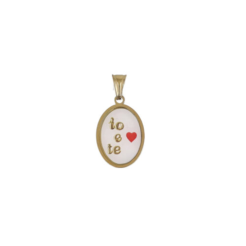 Ciondolo “Io e Te” – Dedica Romantica