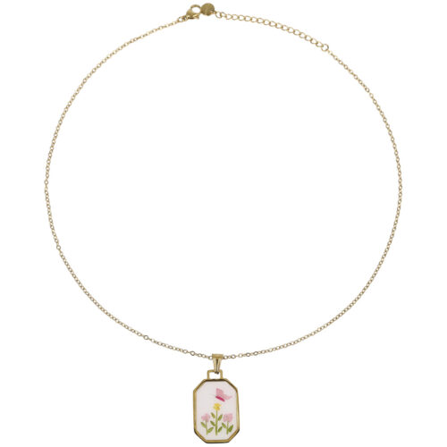 Collana Spring Whisper - Acciaio Dorato