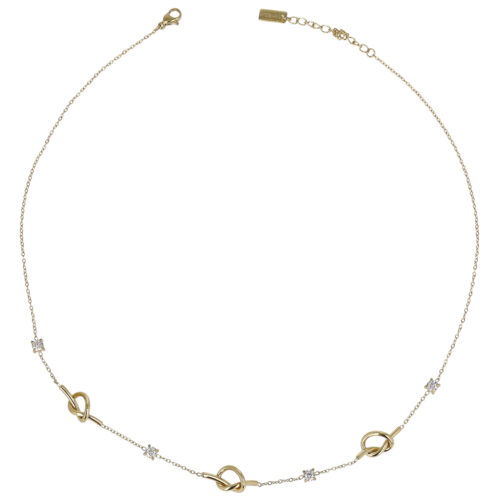 Collana Nodo d’Eternità - Con Punti Luce