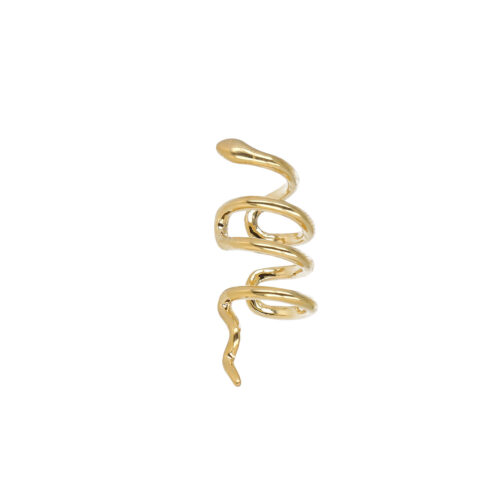Earcuff Serpent Glow - Acciaio