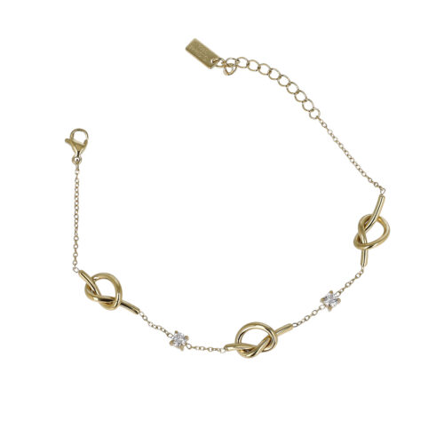 Bracciale Nodo d’Eternità - Con Punti Luce