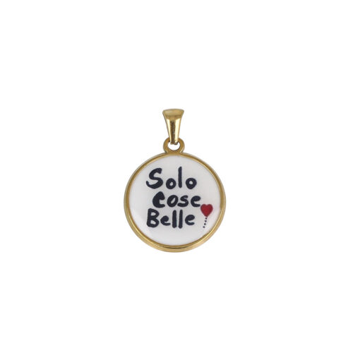 Ciondolo “Solo Cose Belle” - Acciaio