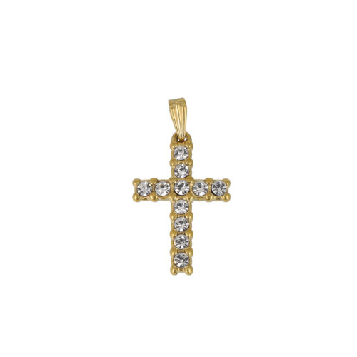 Ciondolo Crystal Cross