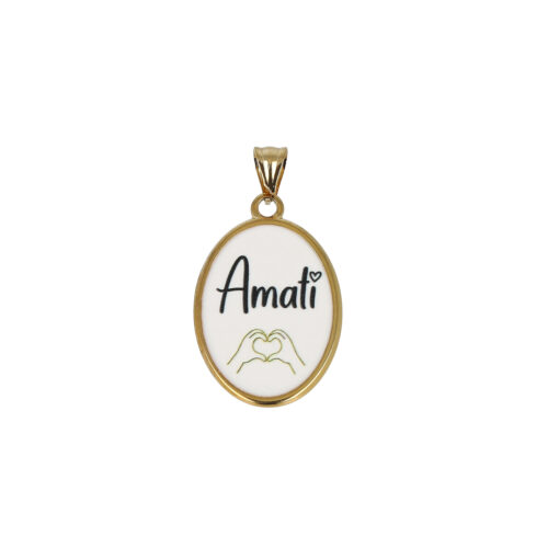Ciondolo "Amati" – Charm Motivazionale