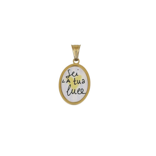 Ciondolo "Sei la Tua Luce" – Charm Acciaio