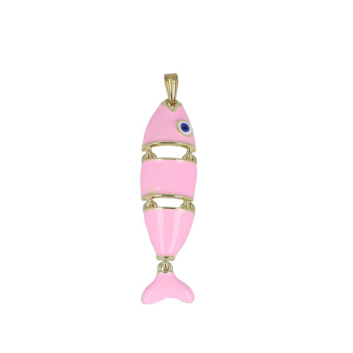 Ciondolo Lucky Fish Smaltato