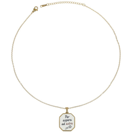 Collana “Per Aspera ad Astra” in Acciaio