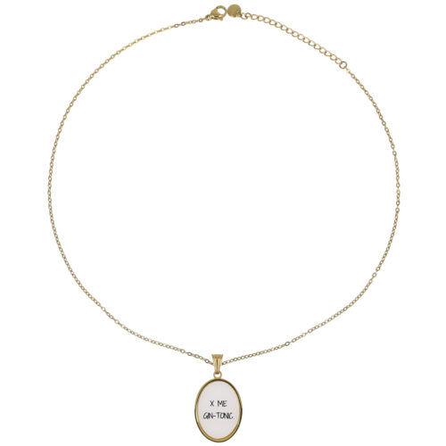 Collana Gin Tonic Mood - Acciaio