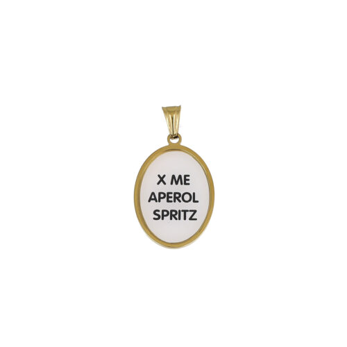 Ciondolo Spritz Lover - Acciaio