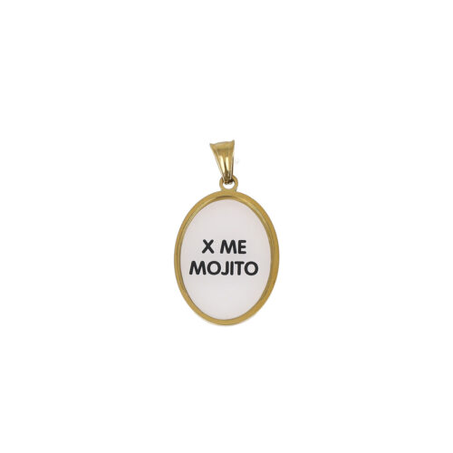 Ciondolo Mojito Lover  - Acciaio
