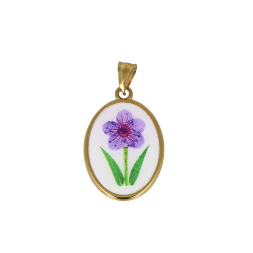 Ciondolo "Violet Bloom"
