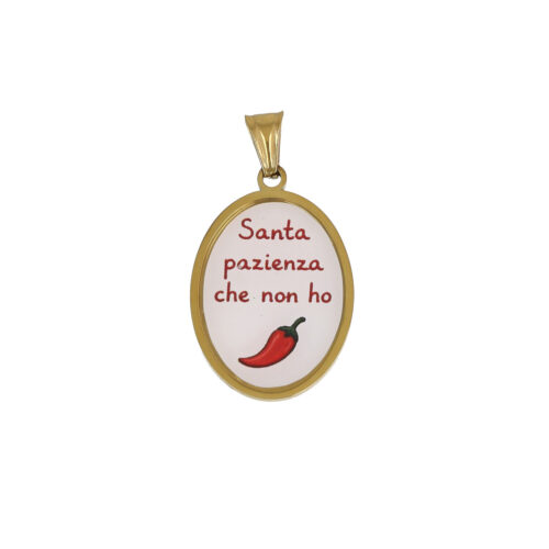 Ciondolo "Santa Pazienza"