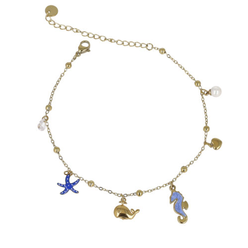 Cavigliera Oceania Dreams – Acciaio Inossidabile