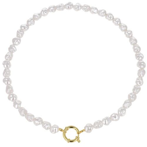 Collana Perla Imperiale con Perle Irregolari