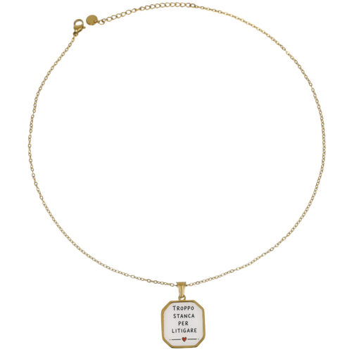 Collana Troppo Stanca Per Litigare