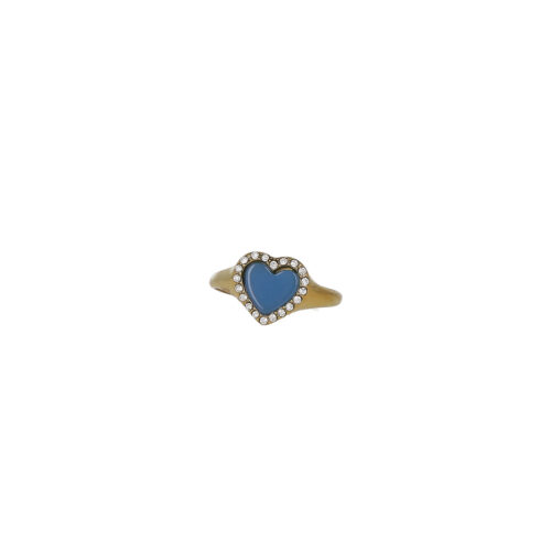 Anello Chevalier Heart Glow Gold