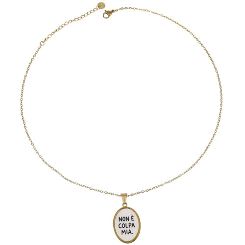Collana Non È Colpa Mia -  Acciaio