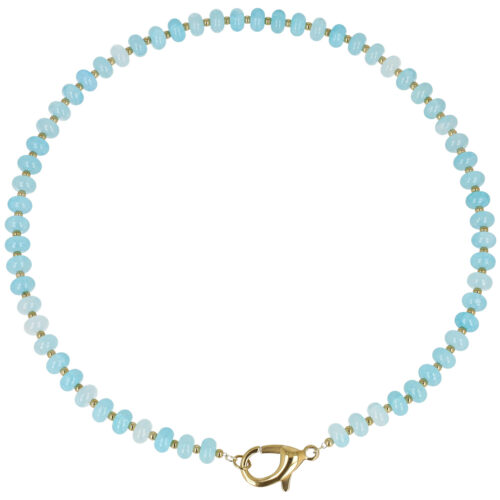 Collana Candy Stones - con Pietre Colorate in Acciaio Dorato