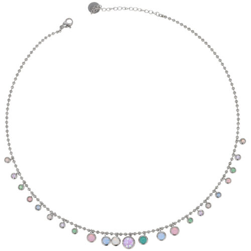 Collana Pastel Glow - Cristalli Pastello Multicolor
