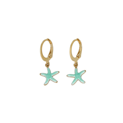 Orecchini Stella Marina Pop - Mini Hoops Acciaio
