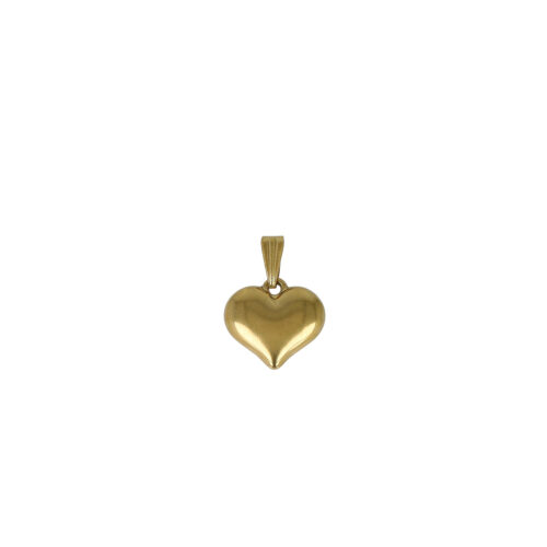 Ciondolo Cuore Puro in Acciaio