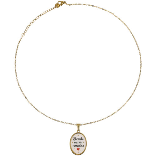 Collana “Sbrocchi ma sei Romantica” – Ciondolo Messaggio