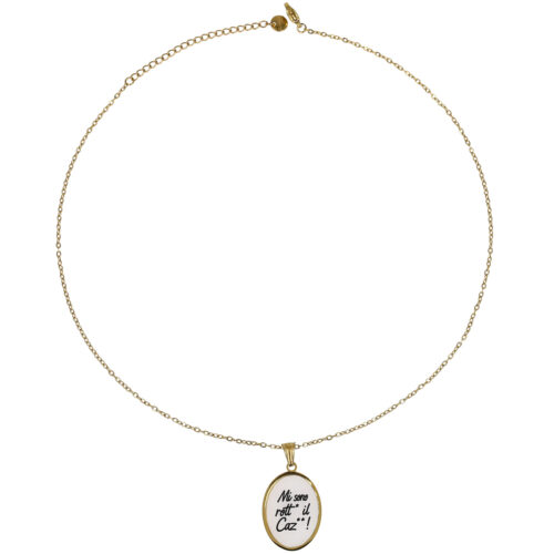 Collana “Mi Sono Rotta” – Ciondolo Messaggio
