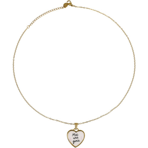 Collana “Mai una Gioia” – Ciondolo Cuore