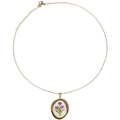Collana Purple Bloom