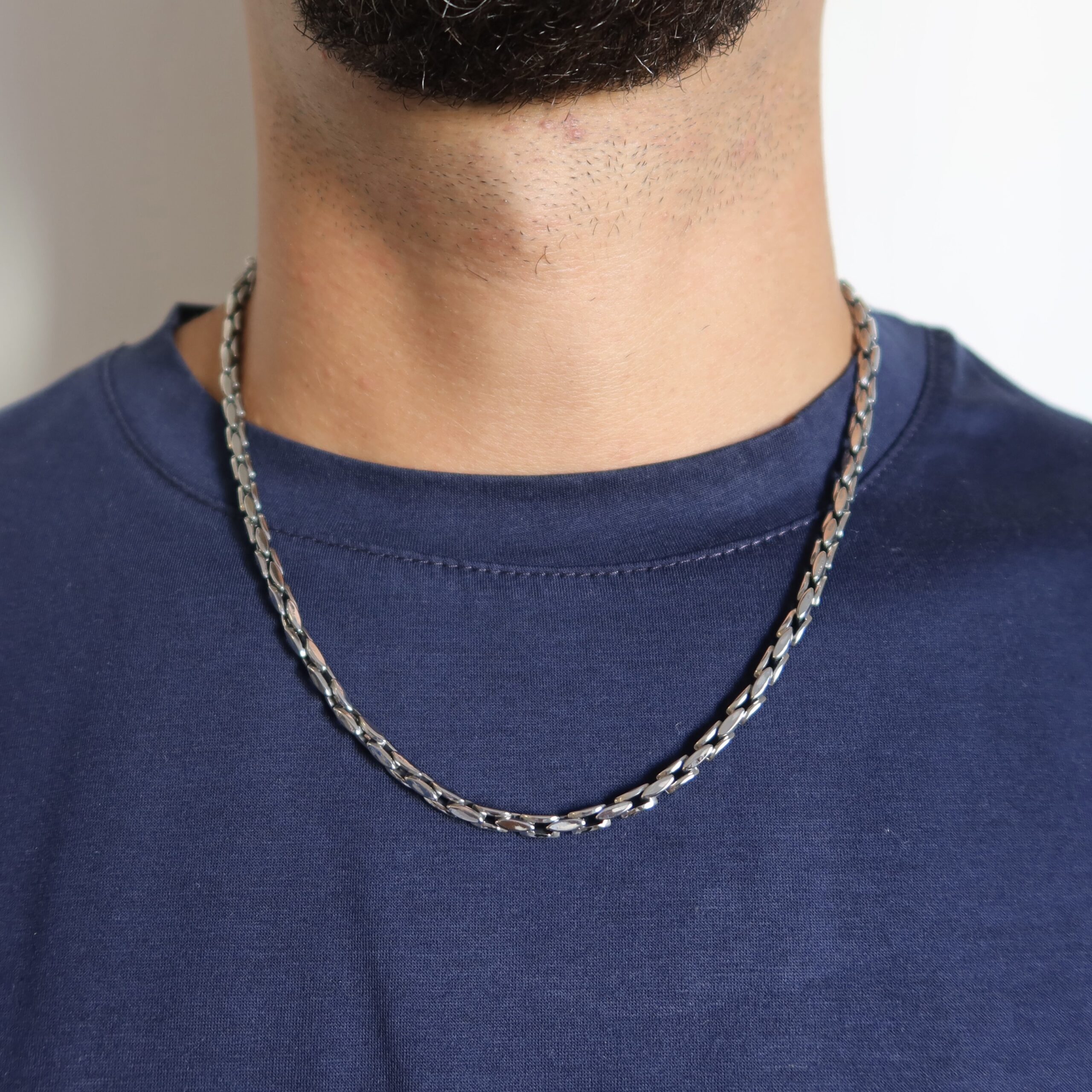 Collana Uomo Edge Link 4